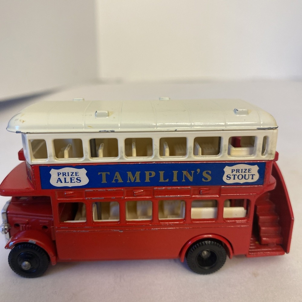 RARE Lledo Days Gone Diecast Double Decker Bus Tamplin's Ales&Stout SEE PICS!